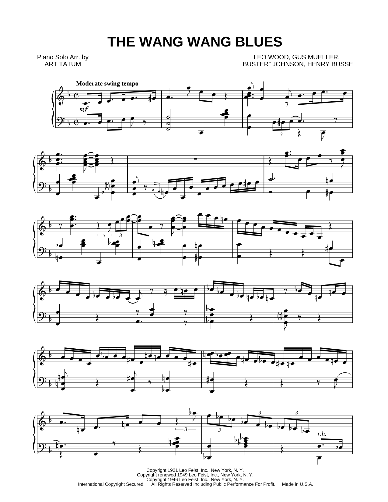 The Wang Wang Blues