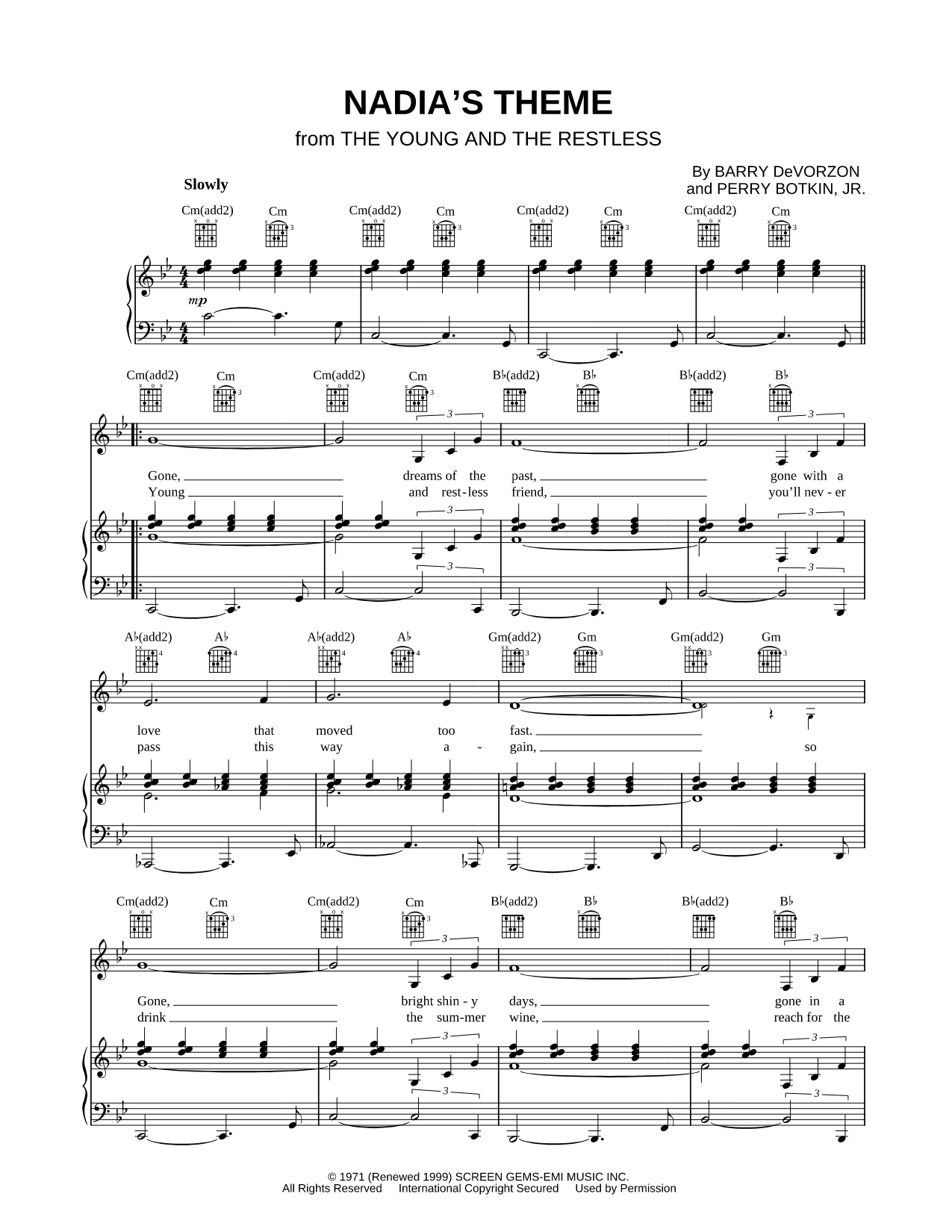 Nadia's Theme (The Young and the Restless)
