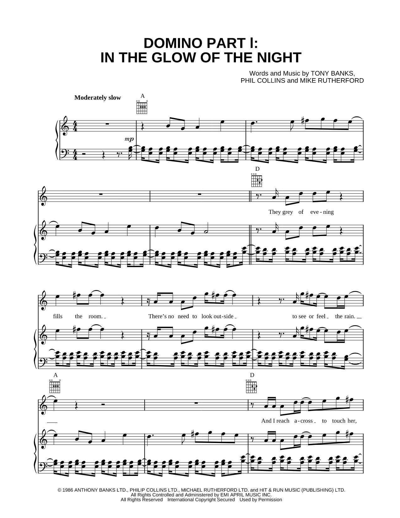 Domino Part I: In the Glow of the Night