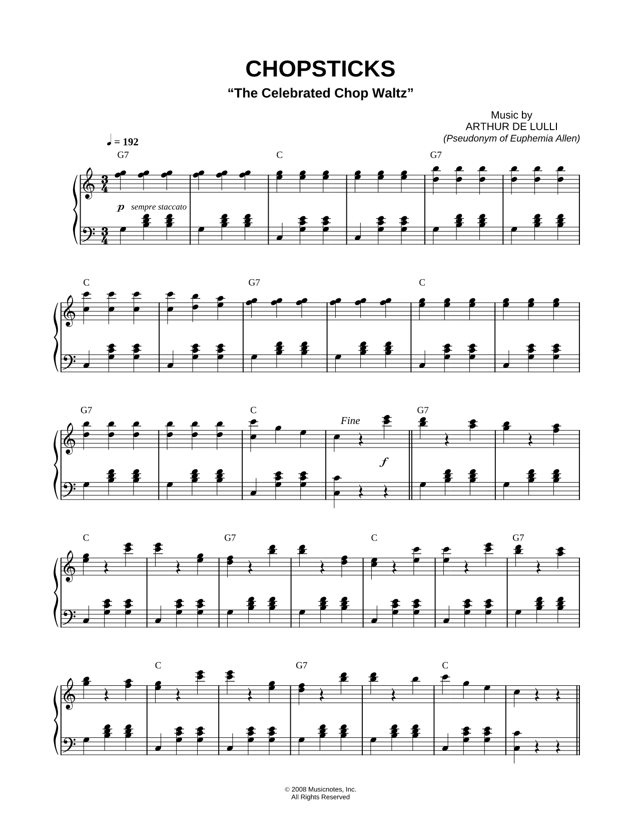 Waltz of the Chopsticks