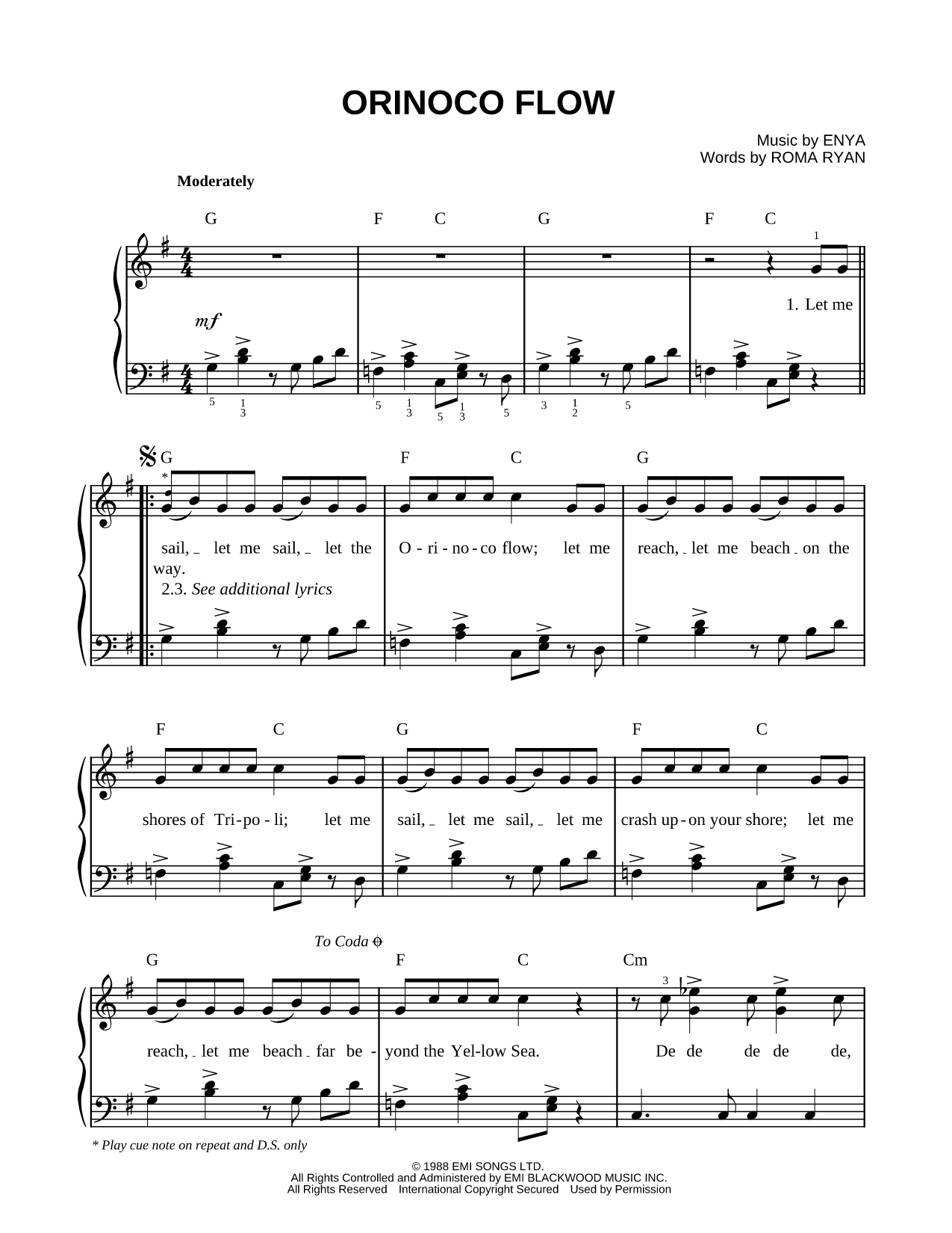 Orinoco Flow