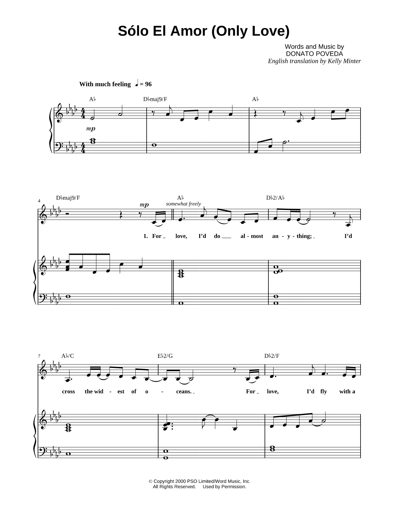Sólo El Amor (Only Love)