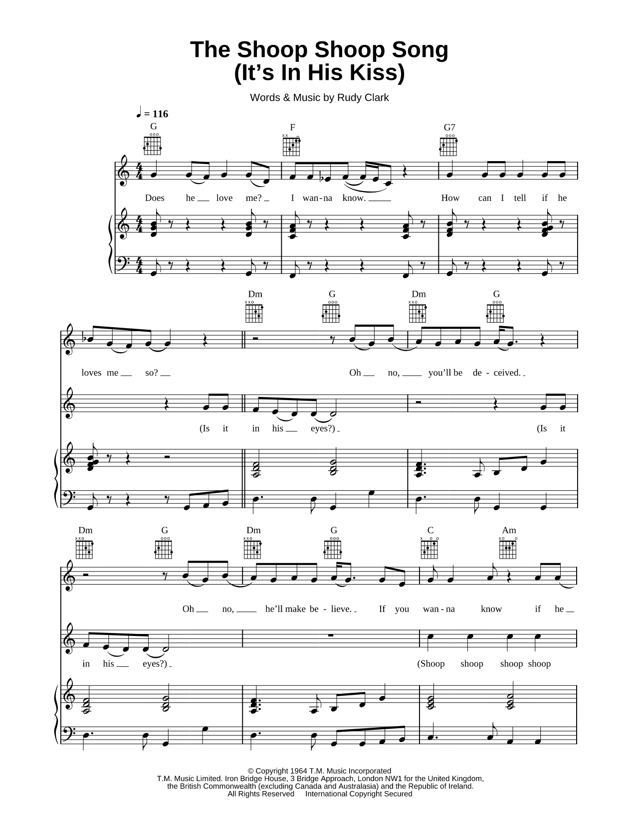 The Shoop Shoop Song (It's in His Kiss)