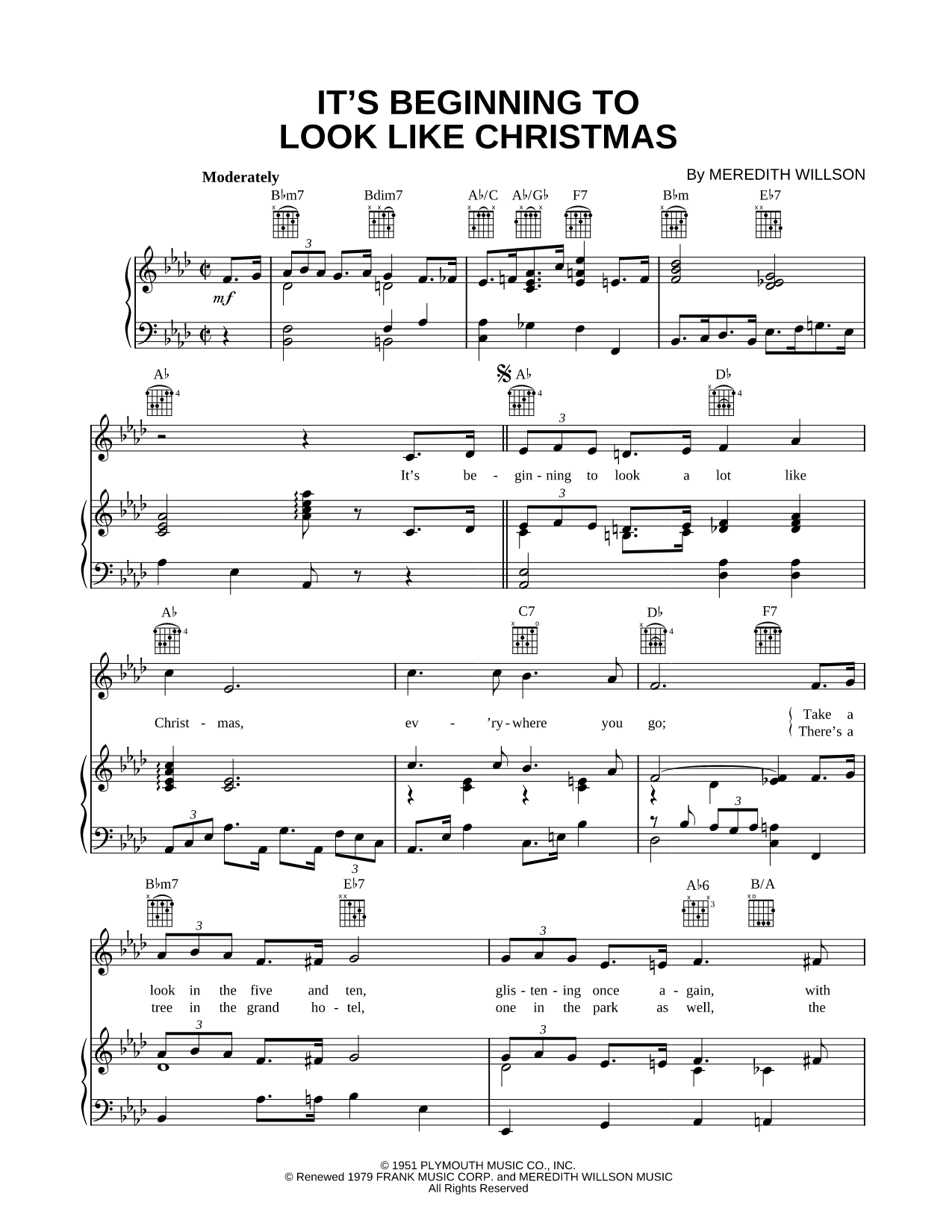 It's Beginning to Look a Lot Like Christmas