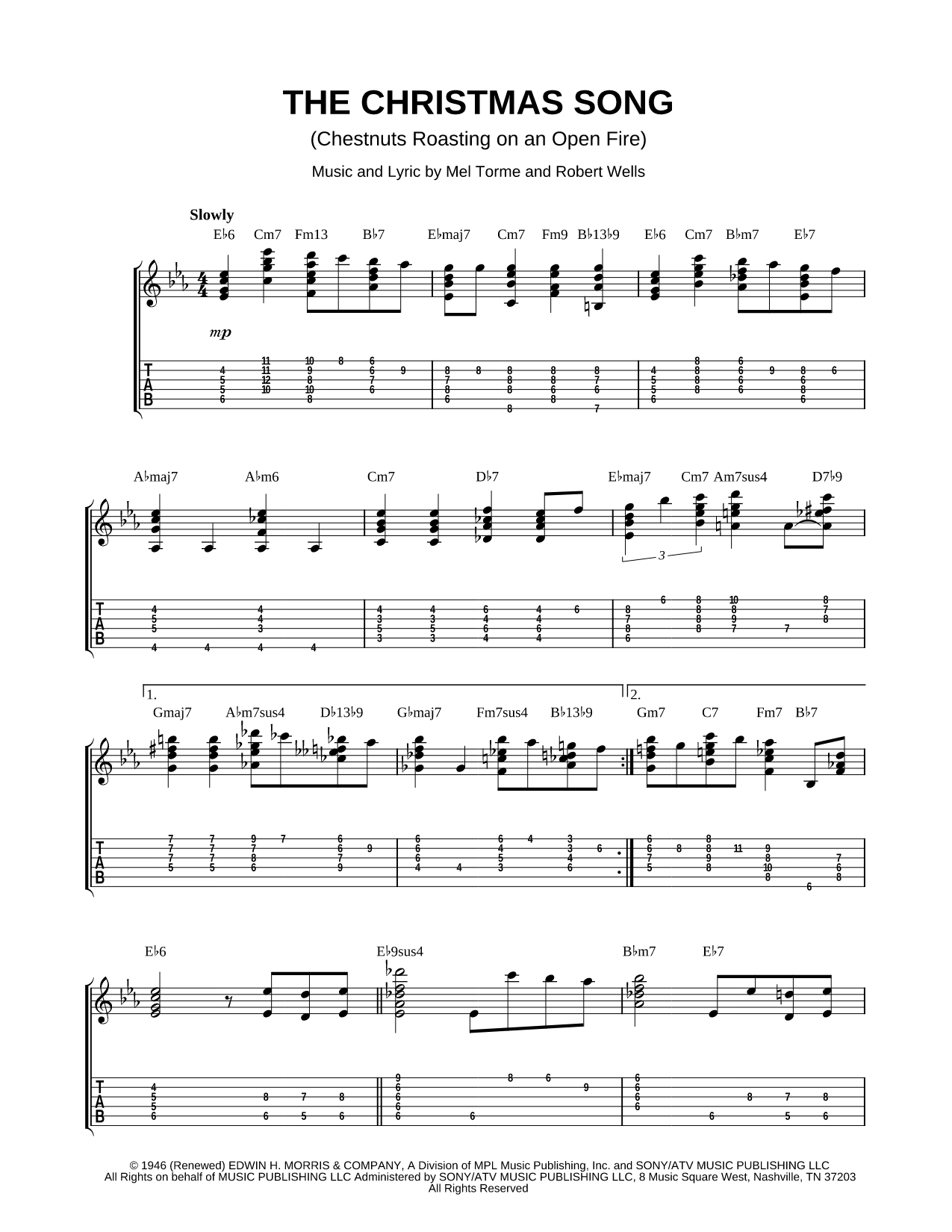 The Christmas Song (Chestnuts Roasting on an Open Fire)