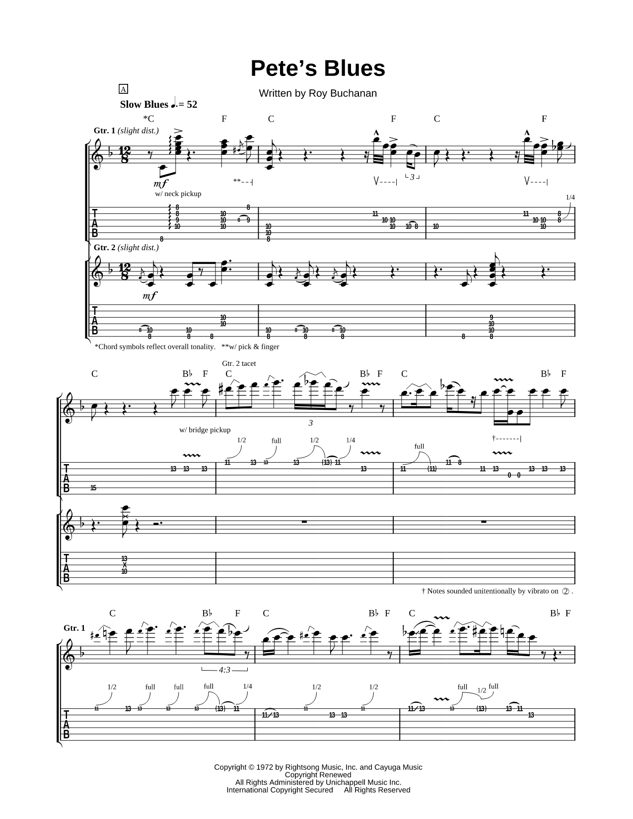 Pete's Blues