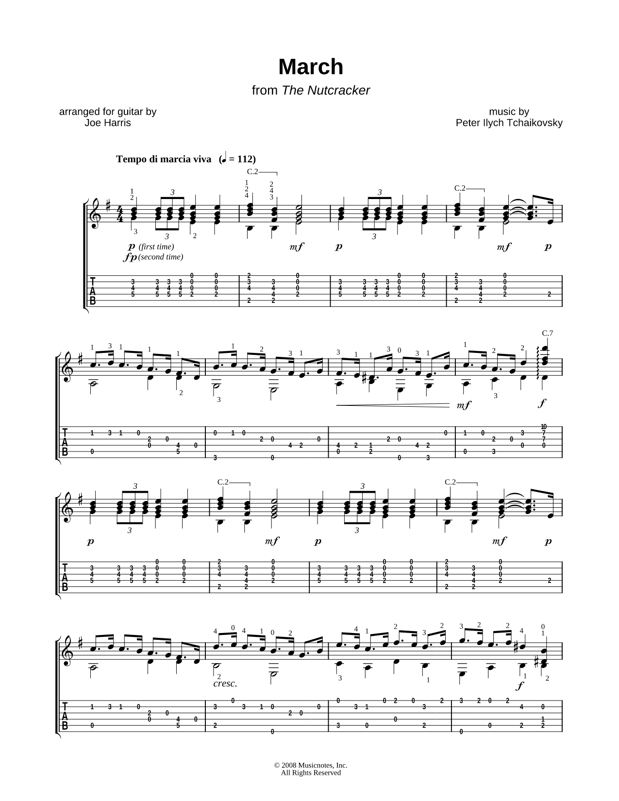 March from The Nutcracker