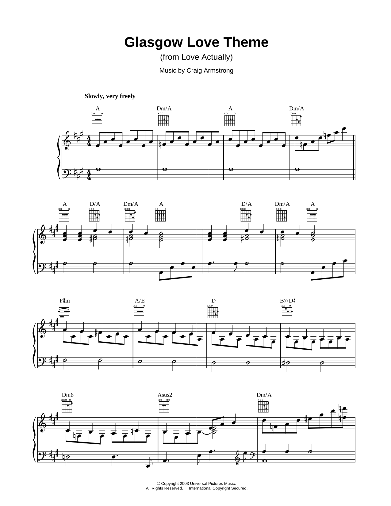 Glasgow Love Theme