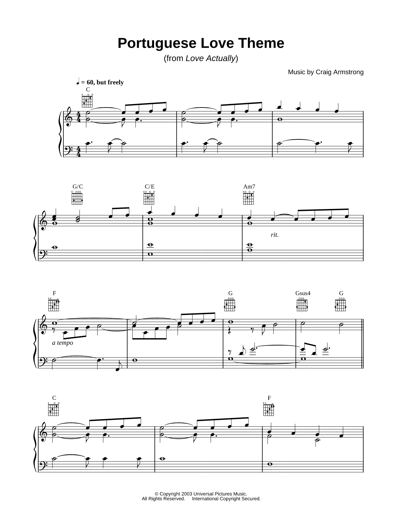 Portuguese Love Theme