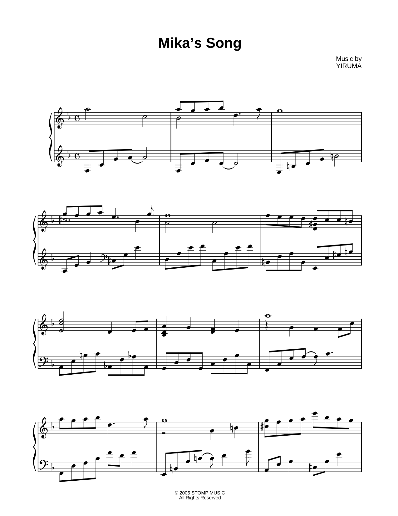 Mika's Song