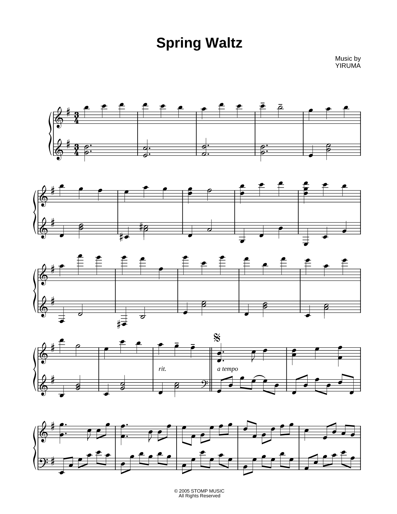 Spring Waltz