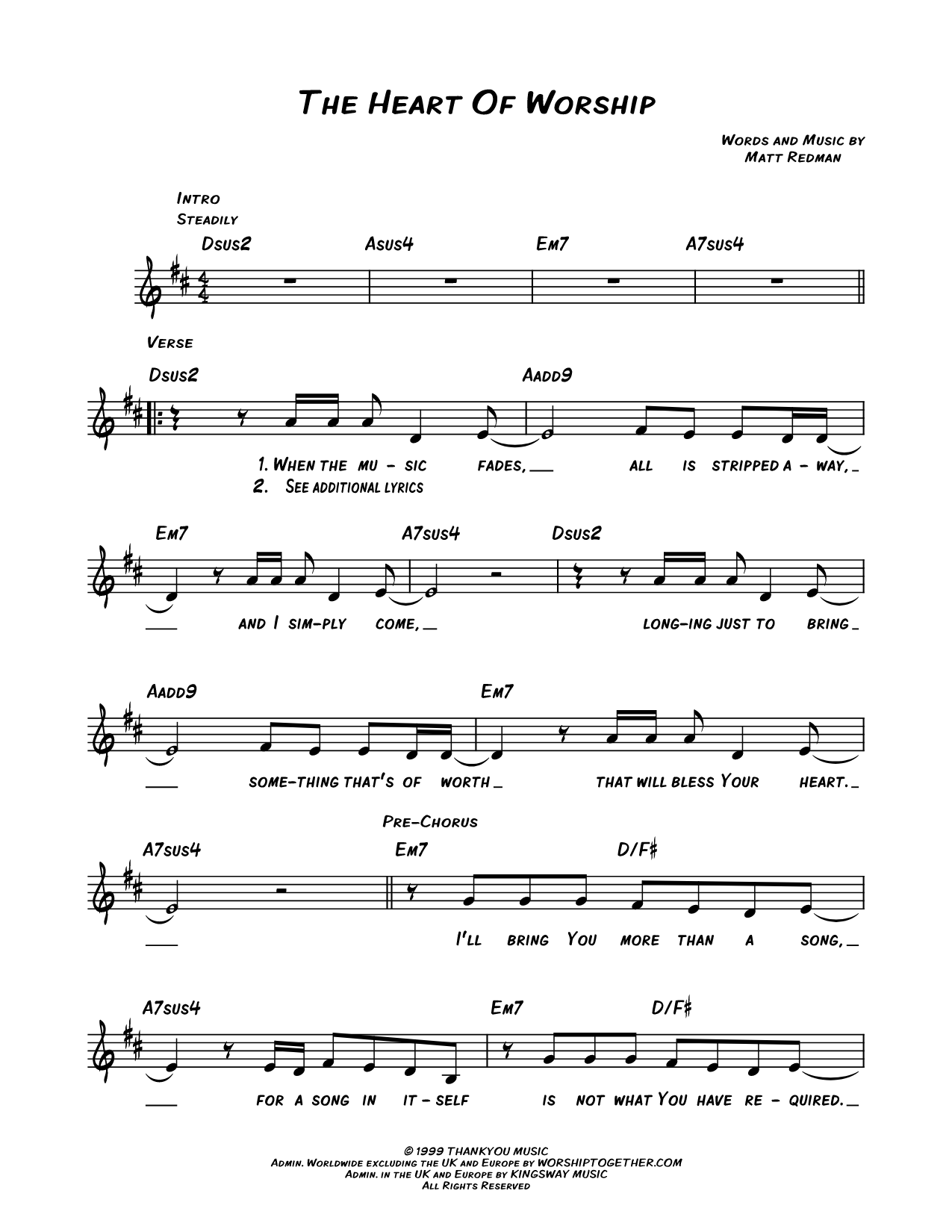 The Heart of Worship