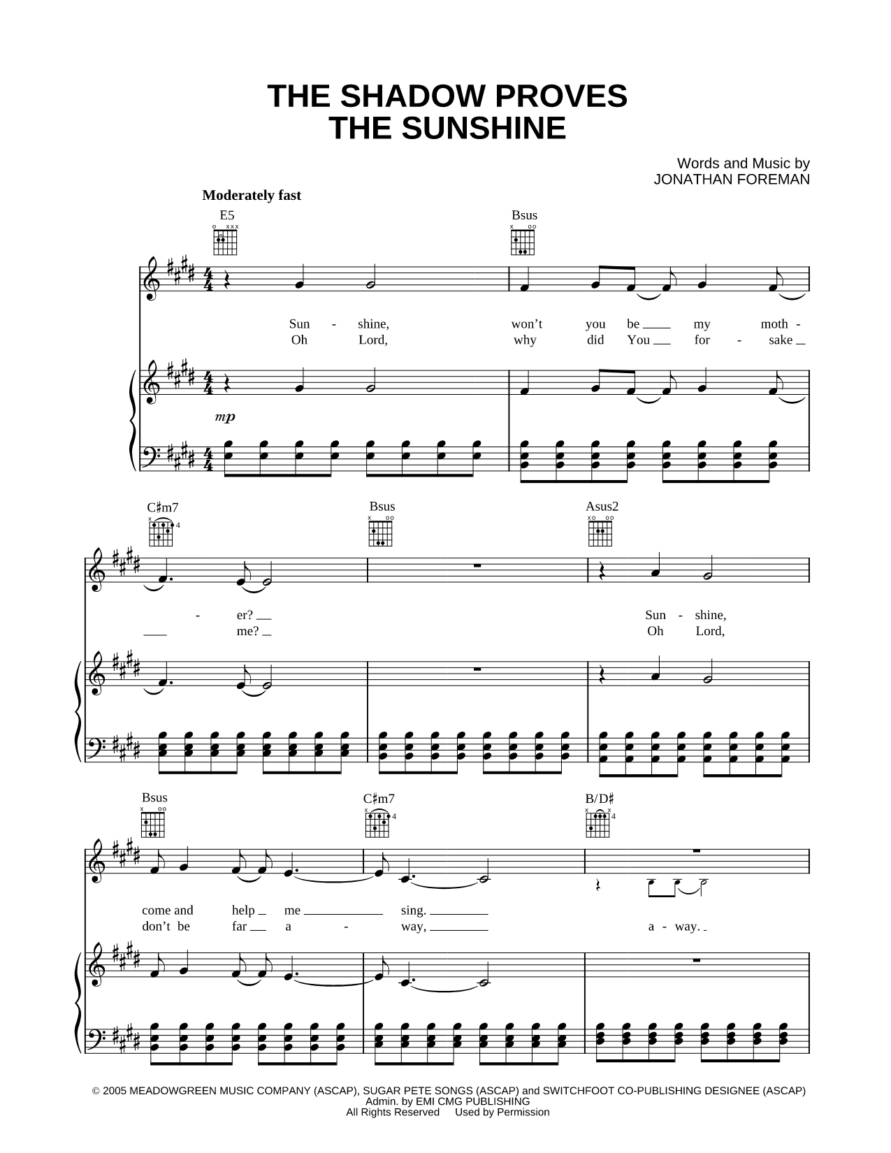 The Shadow Proves the Sunshine