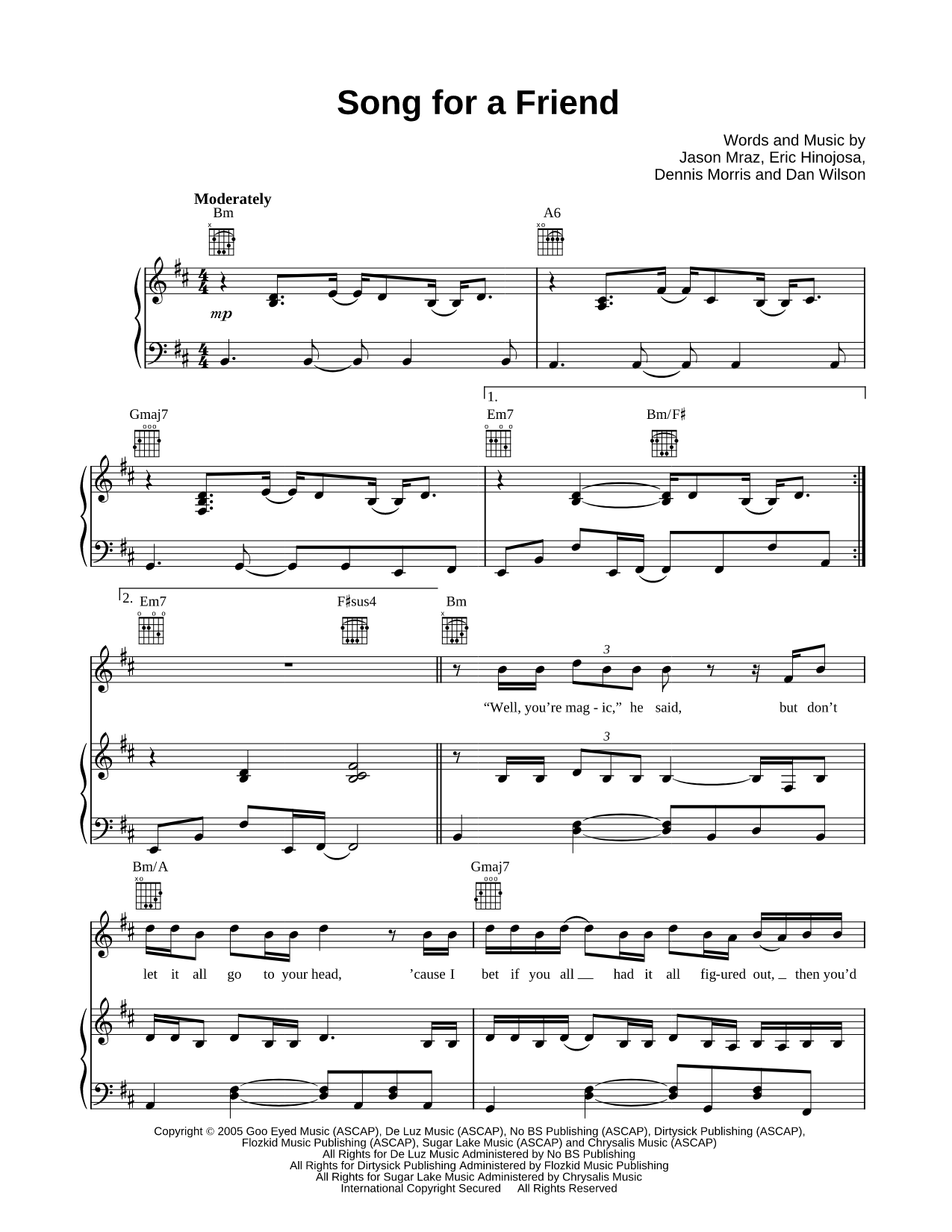 Song for a Friend