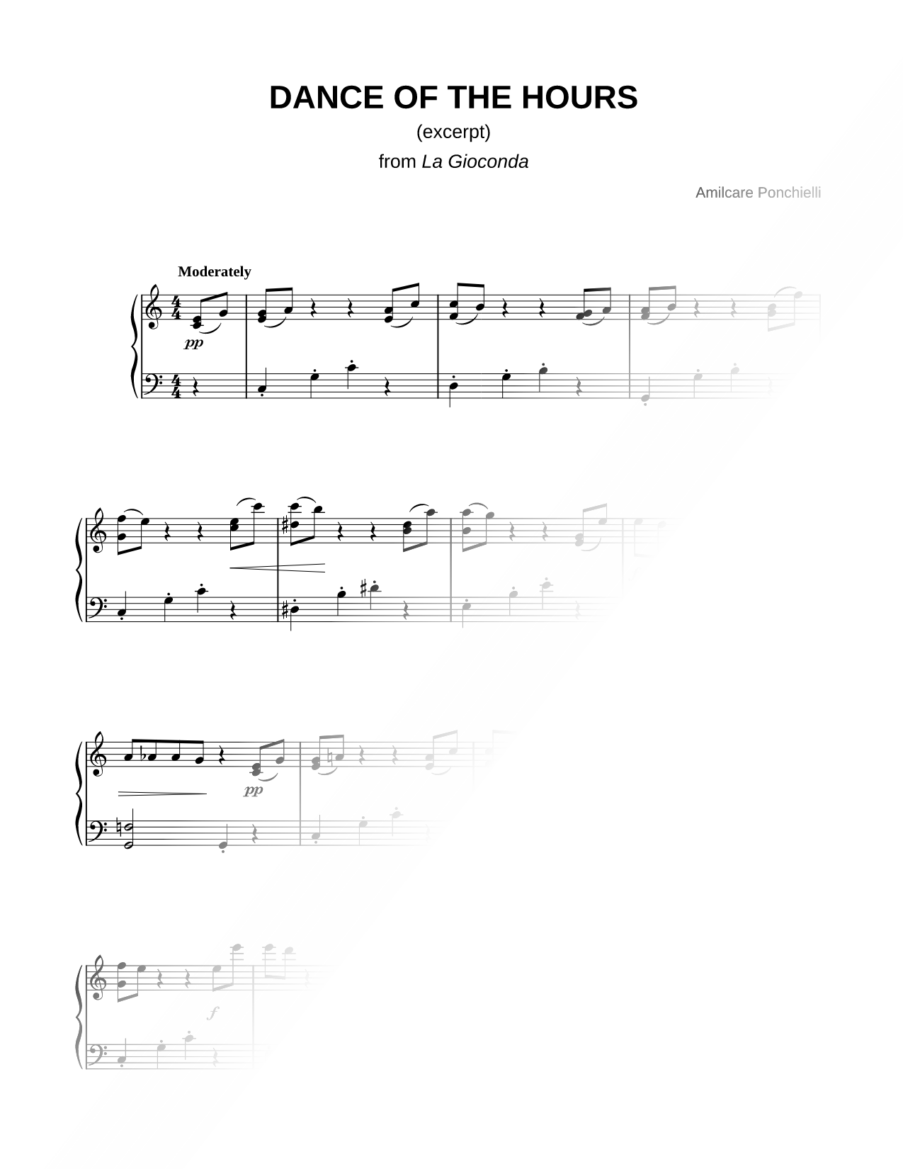 Dance of the Hours [excerpt]