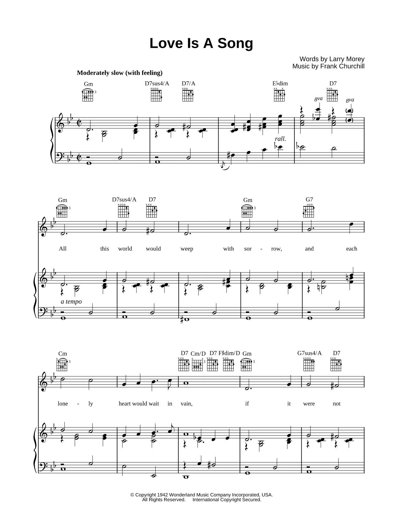 Love Is a Song