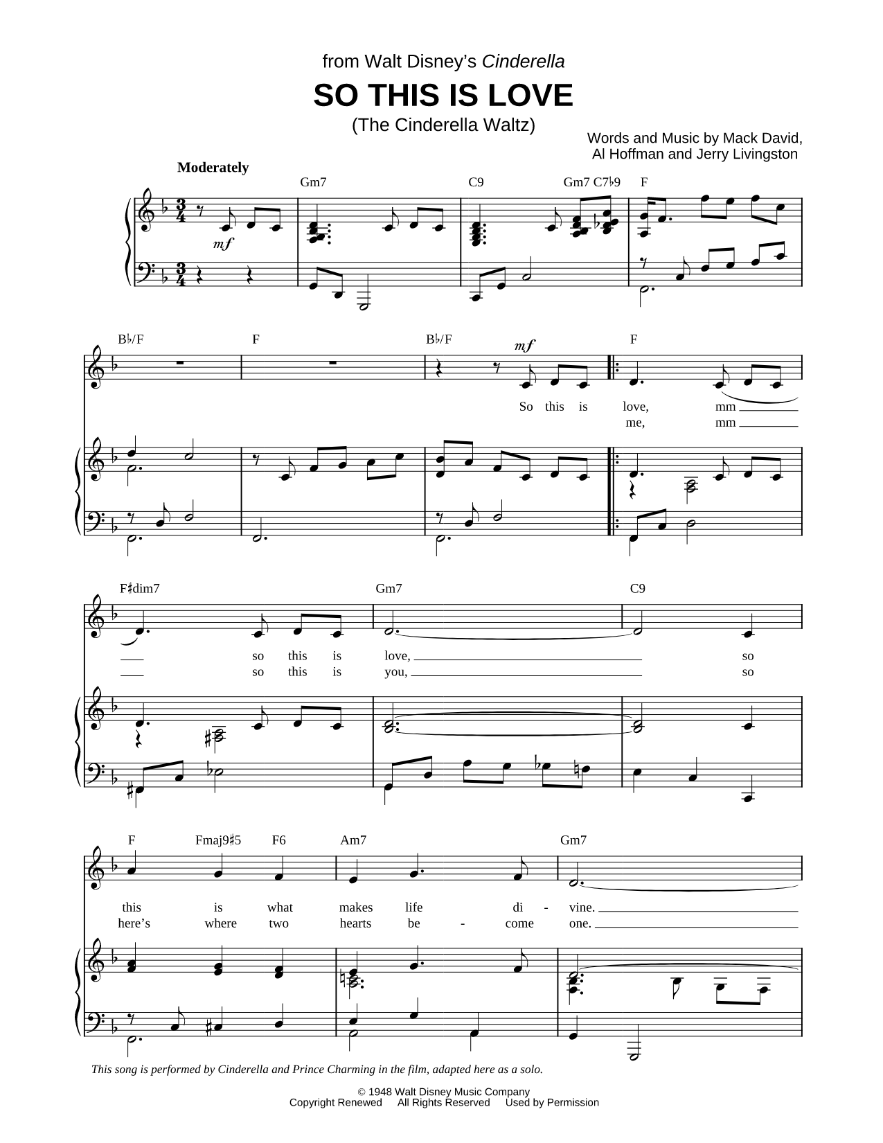 So This Is Love (The Cinderella Waltz)