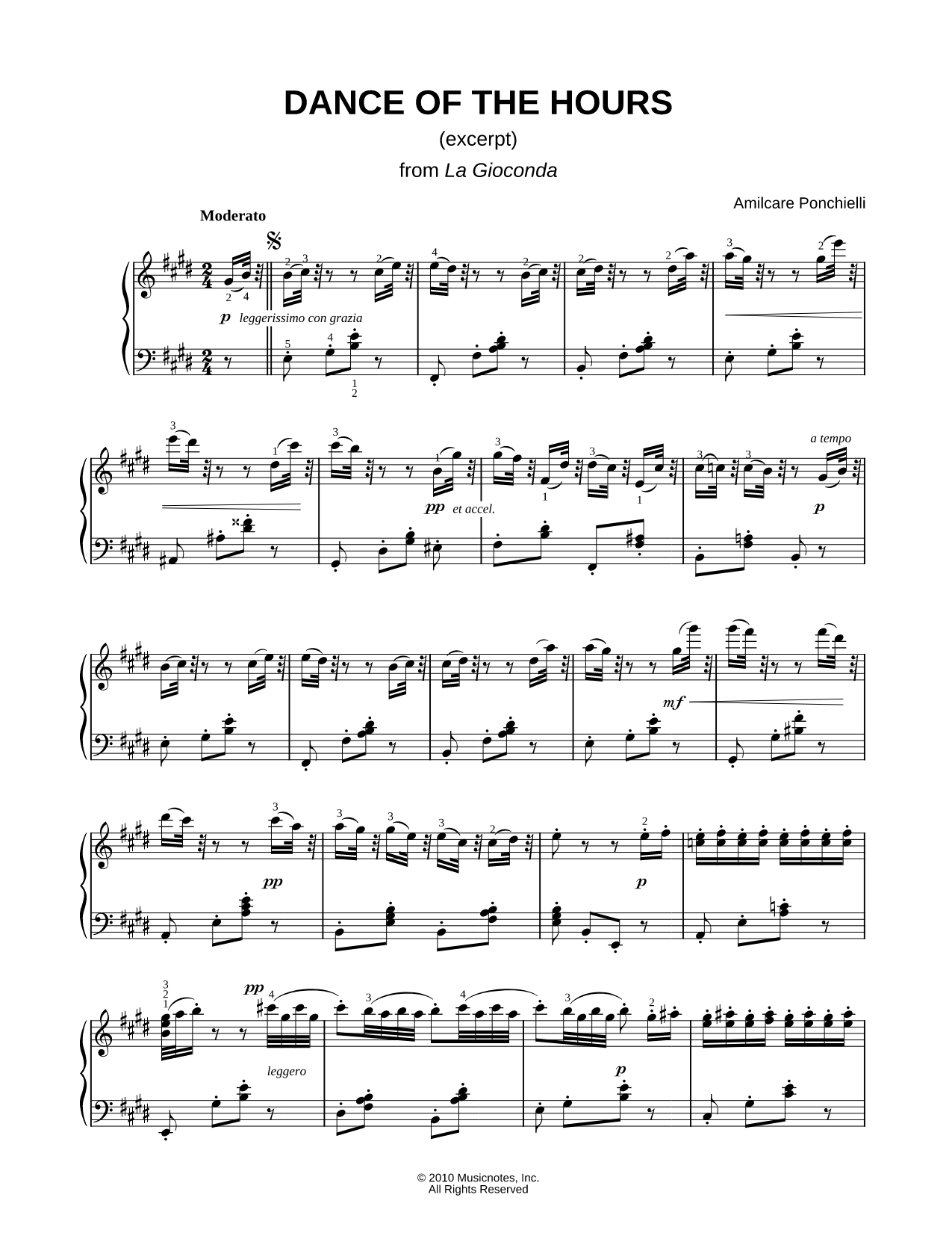 Dance of the Hours [excerpt]