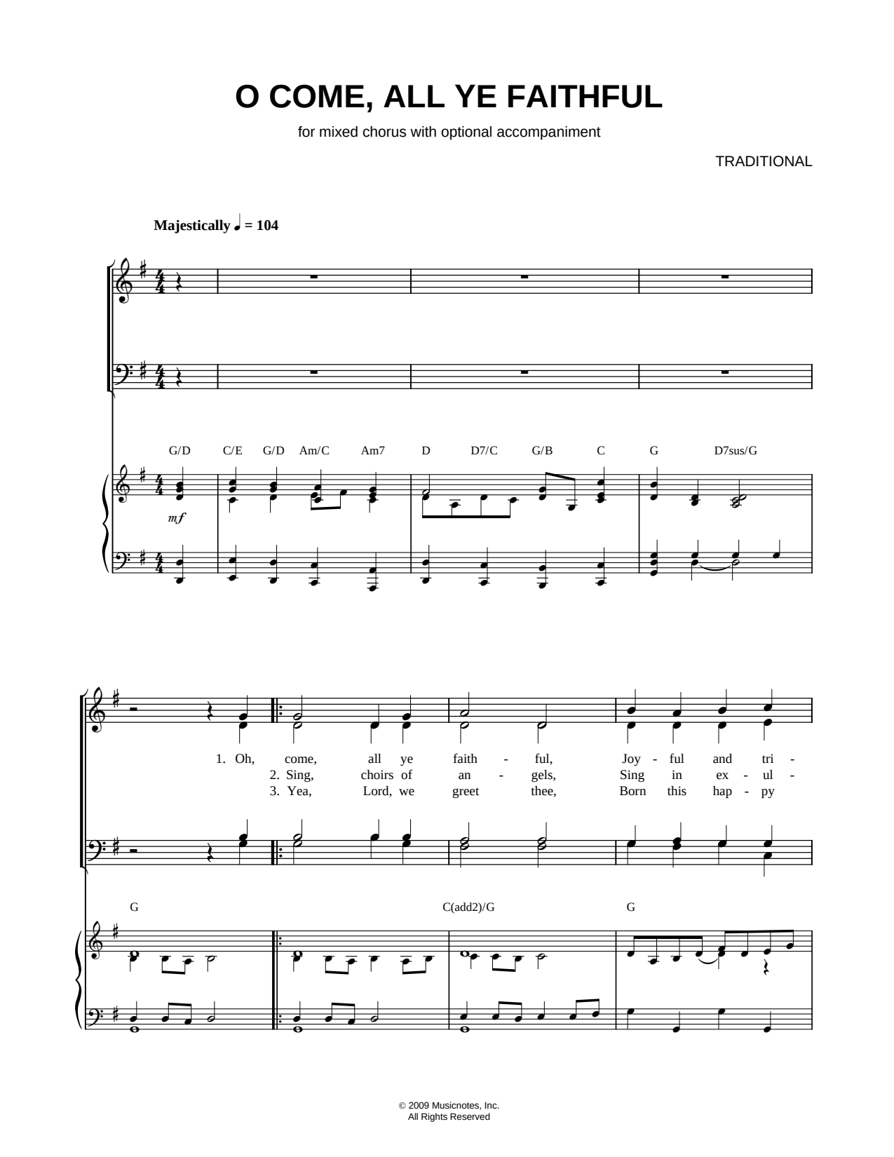 O Come, All Ye Faithful