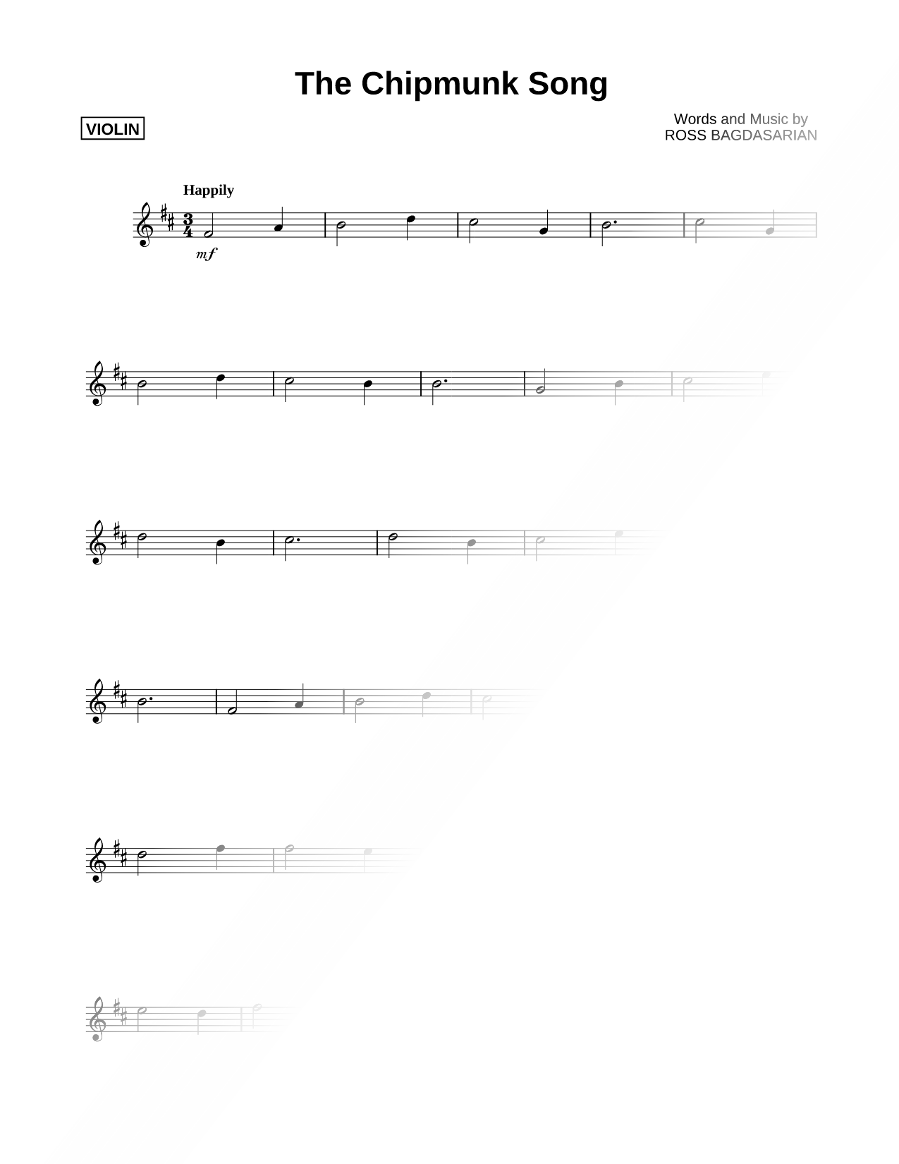 The Chipmunk Song
