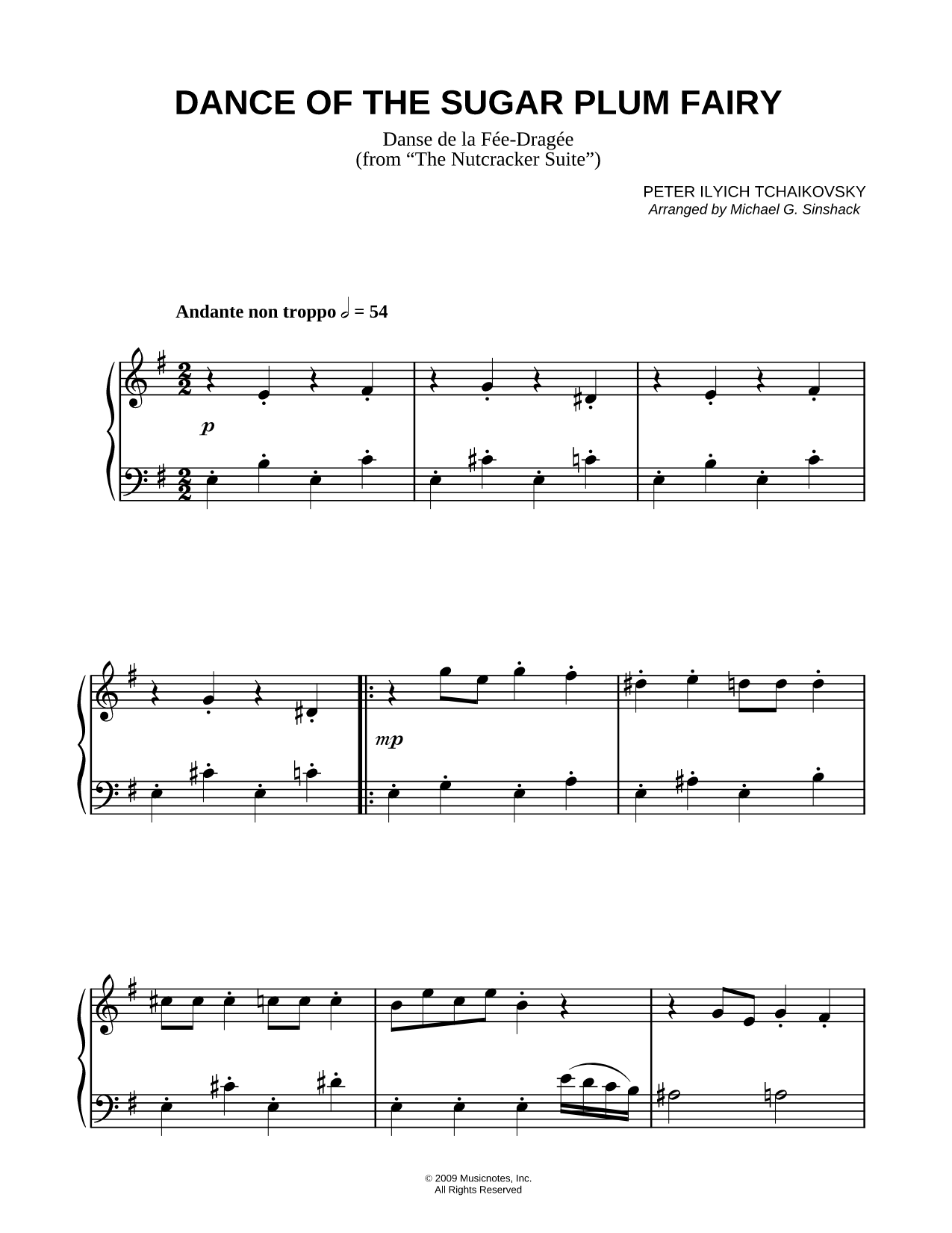 Dance of the Sugar Plum Fairy