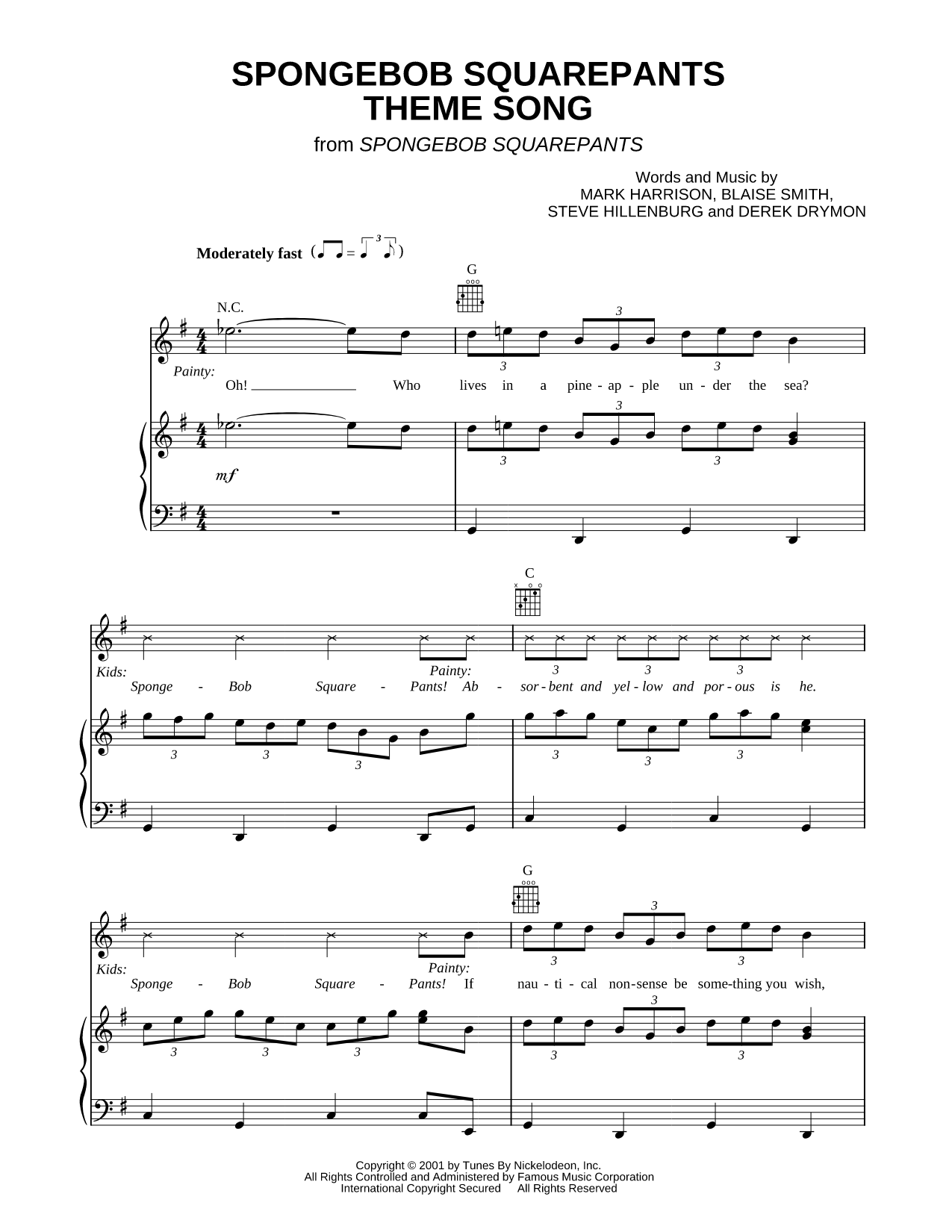 SpongeBob SquarePants Theme Song