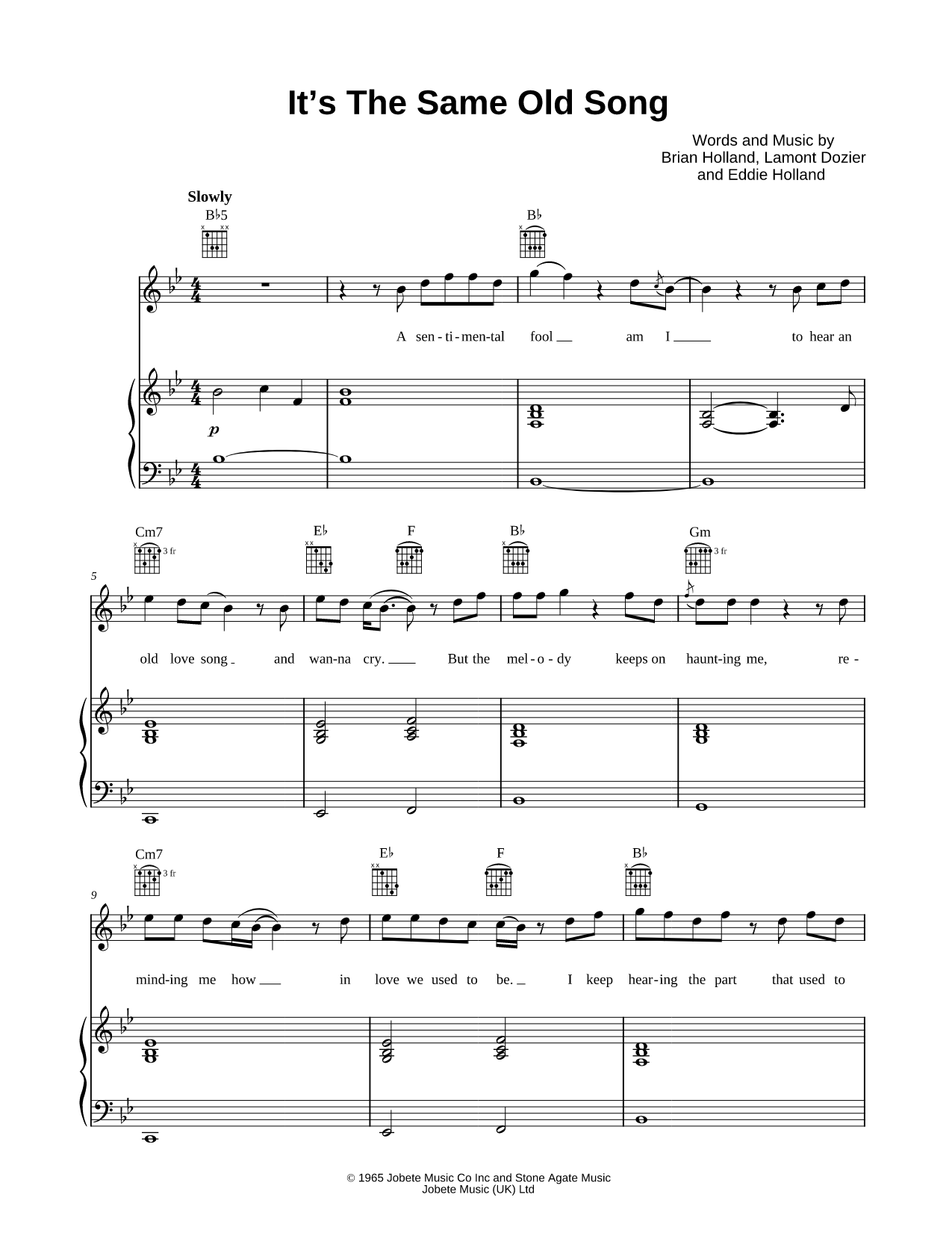 It's the Same Old Song