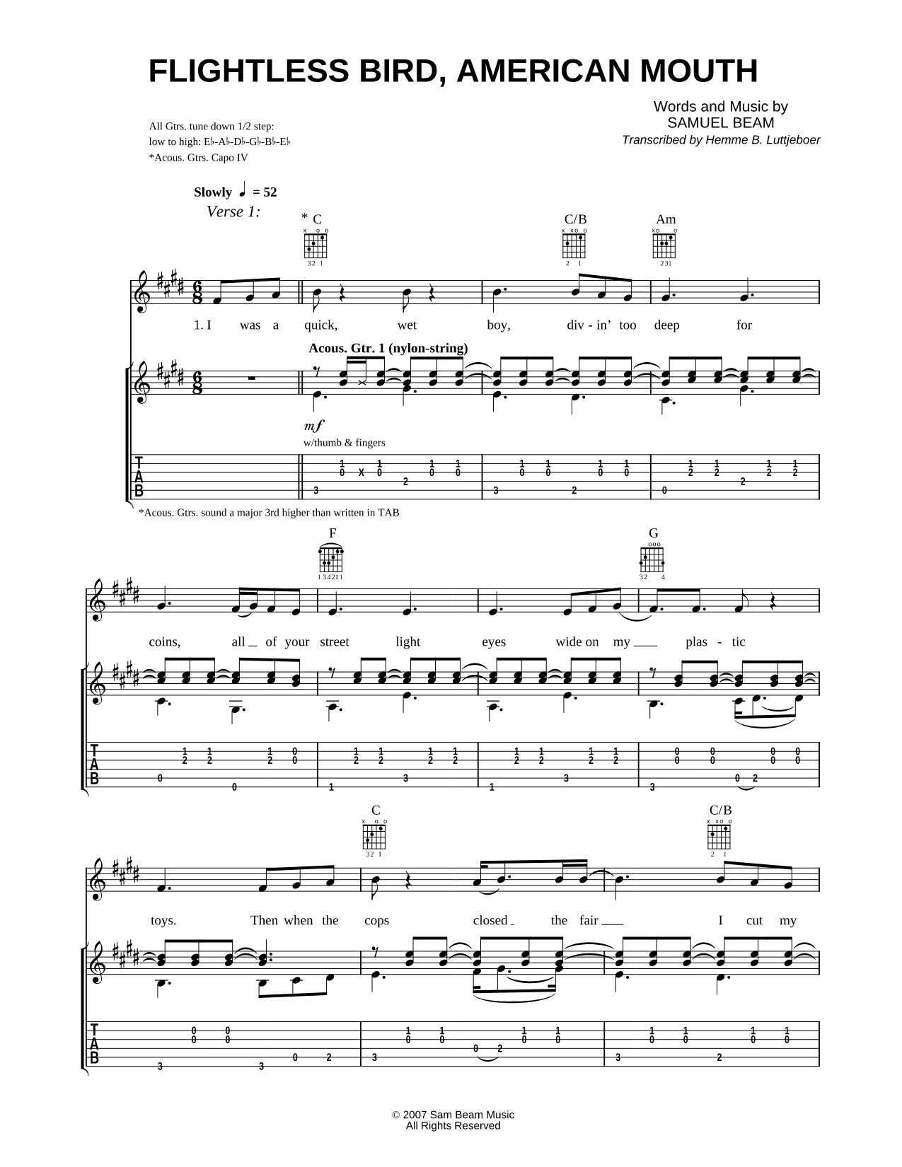 Flightless Bird, American Mouth