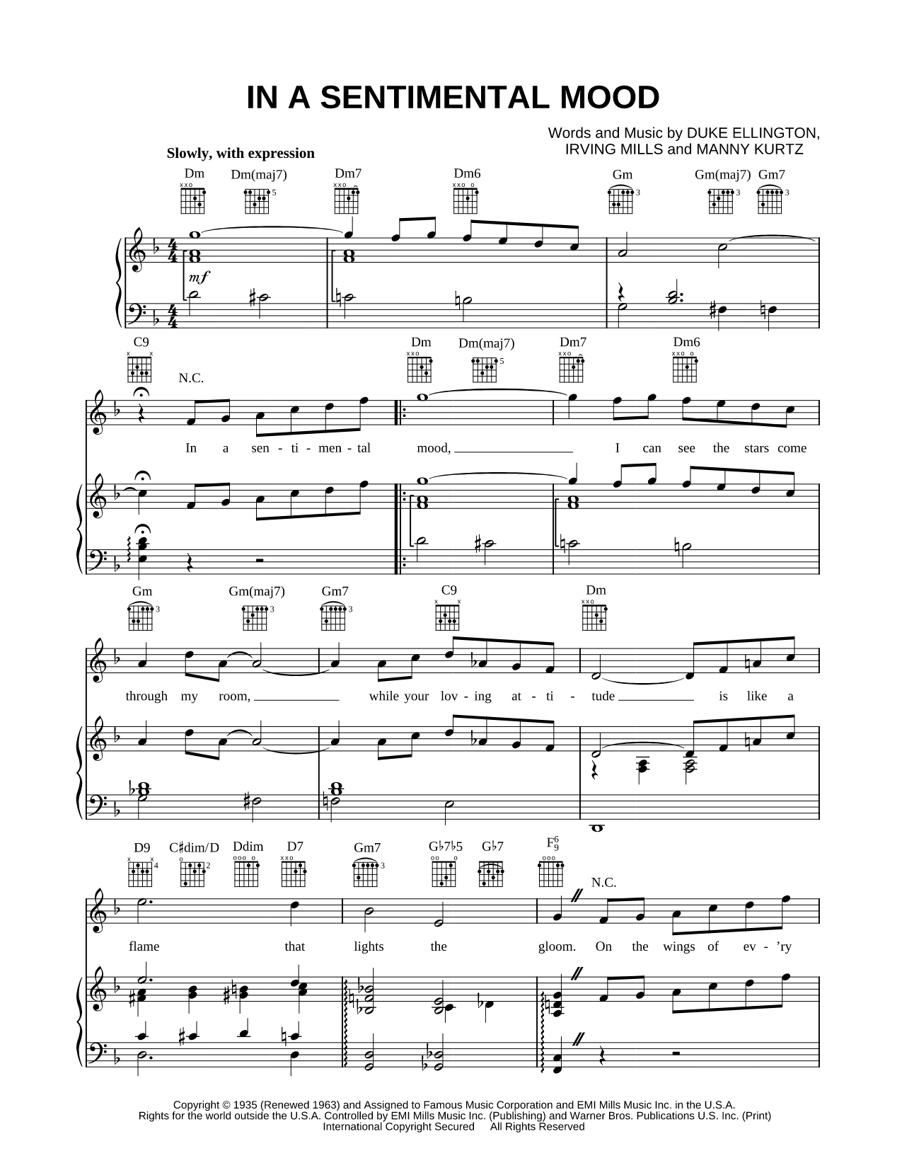 In a Sentimental Mood