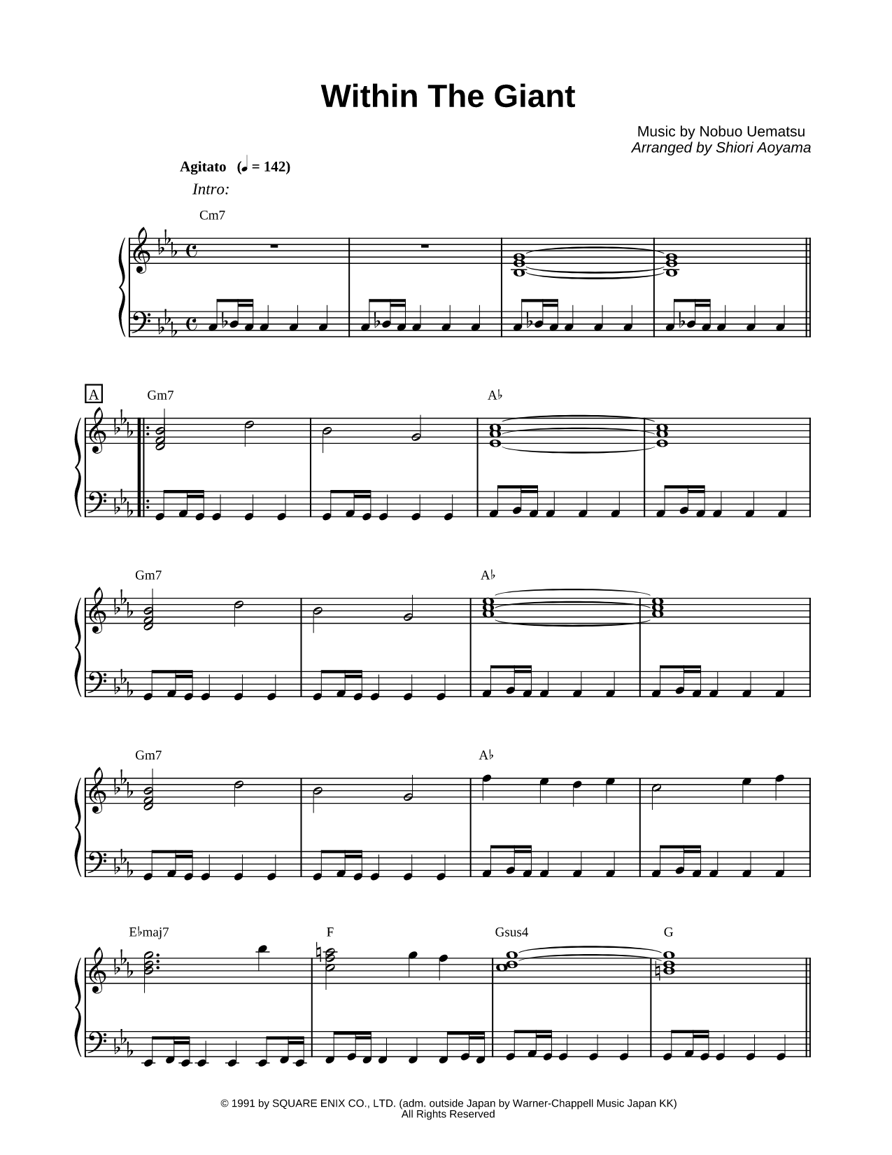Final Fantasy IV Sheet Music | Musicnotes