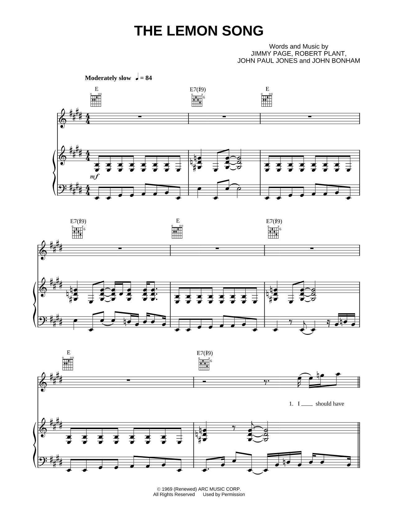The Lemon Song