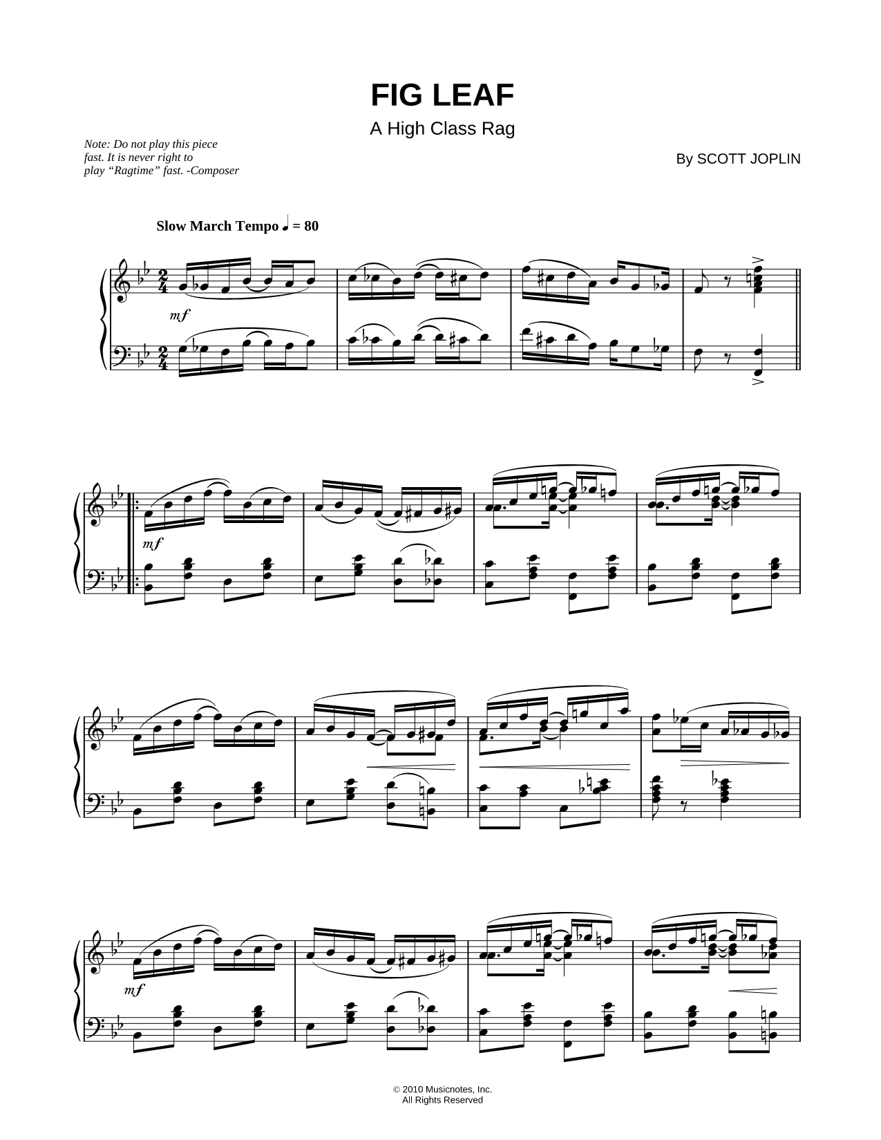Fig Leaf Rag