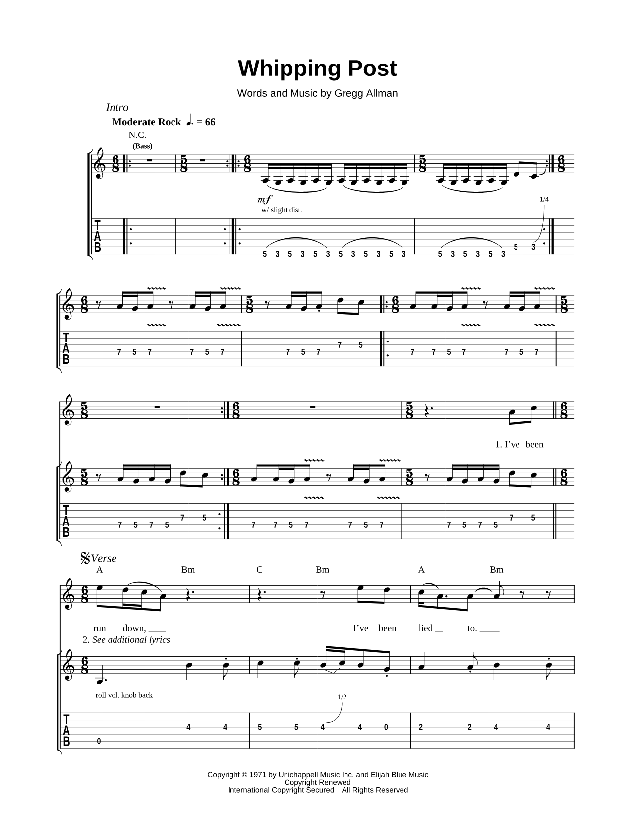 Whipping Post