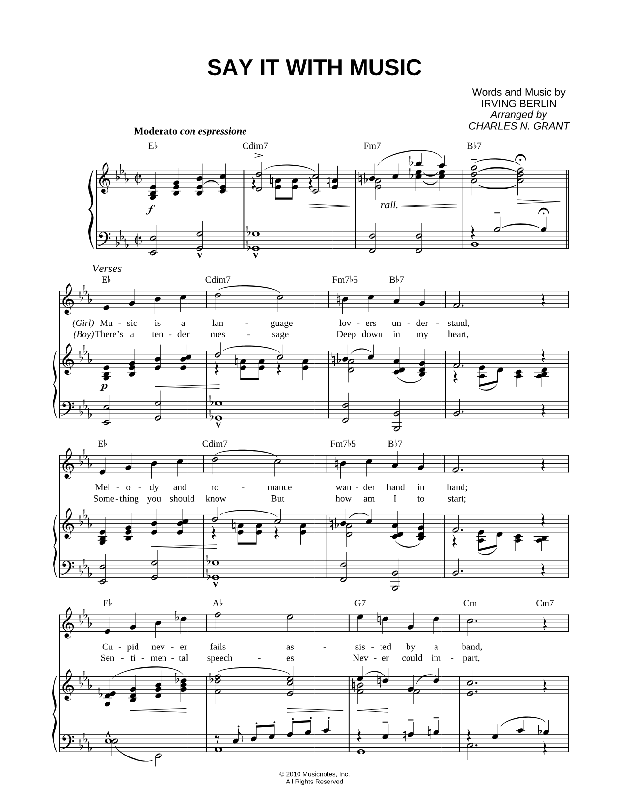 Say It With Music