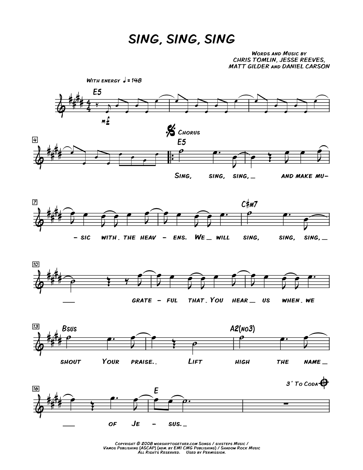 Sing, Sing, Sing