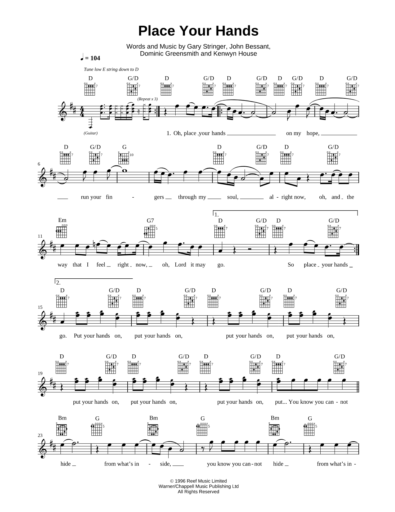 Place Your Hands