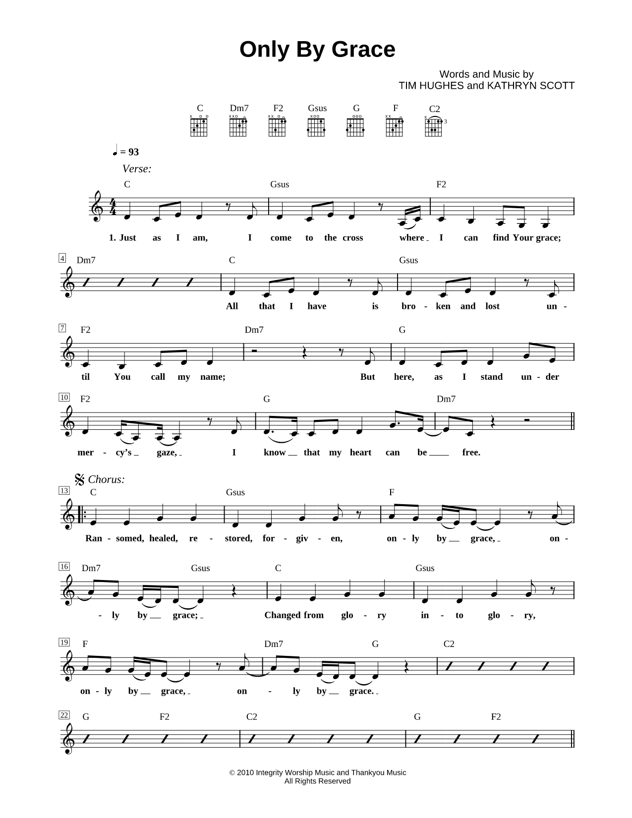 Only By Grace