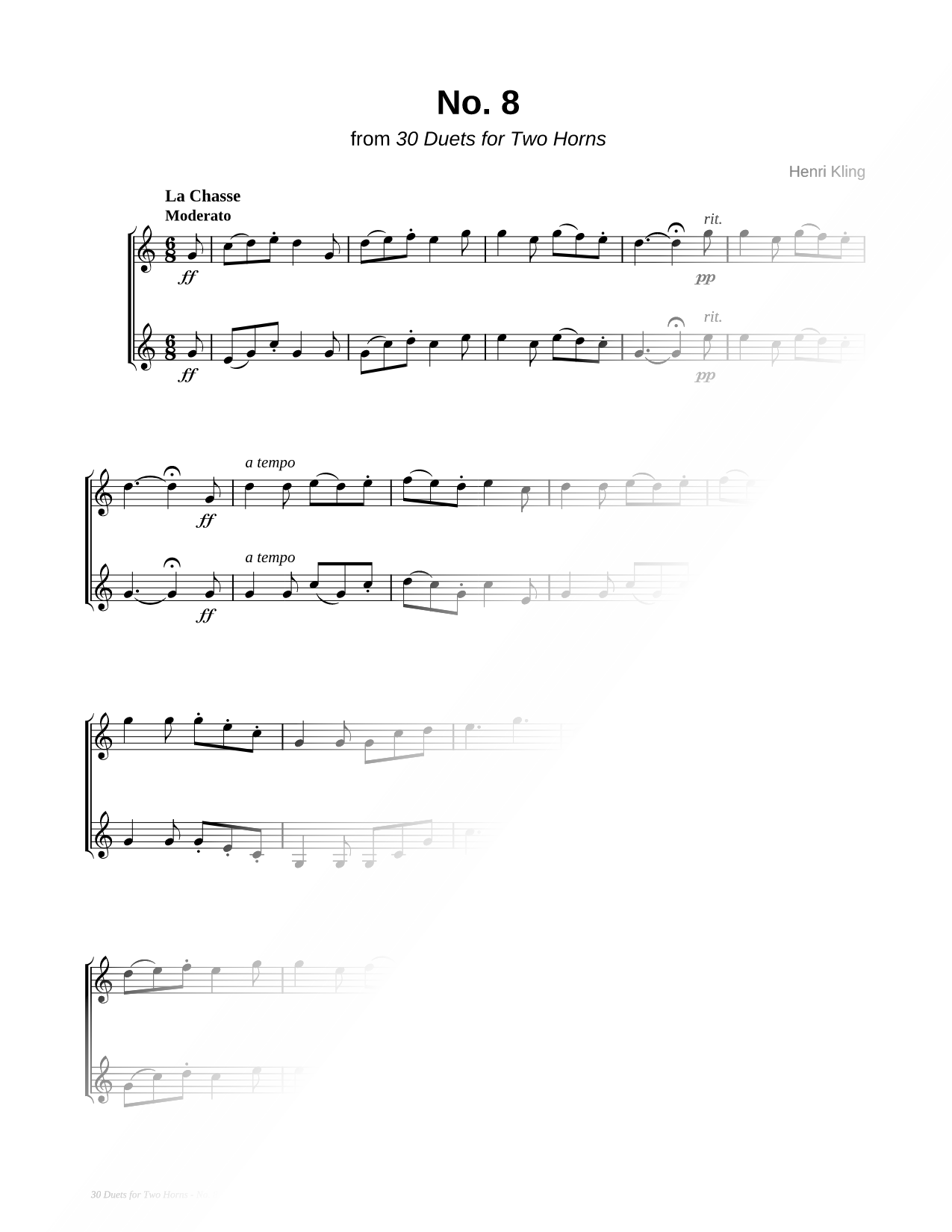 Horn Duet No. 8
