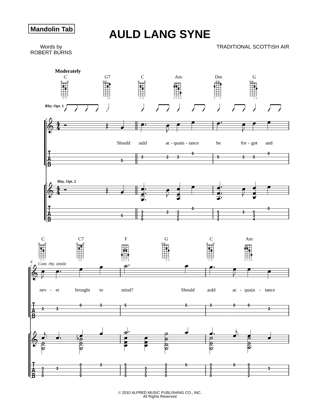 Auld Lang Syne