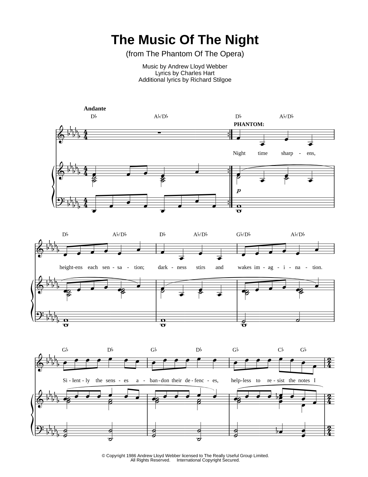 The Music of the Night