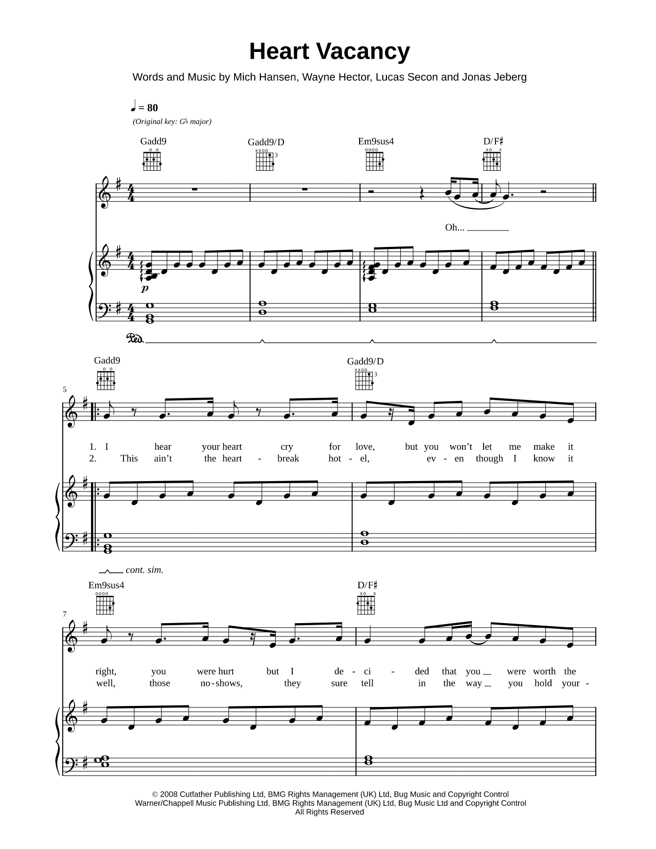 Heart Vacancy