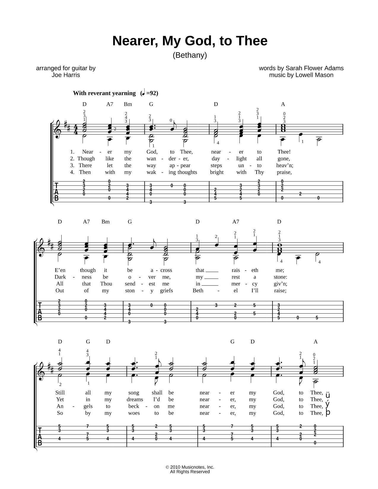 Nearer, My God, to Thee