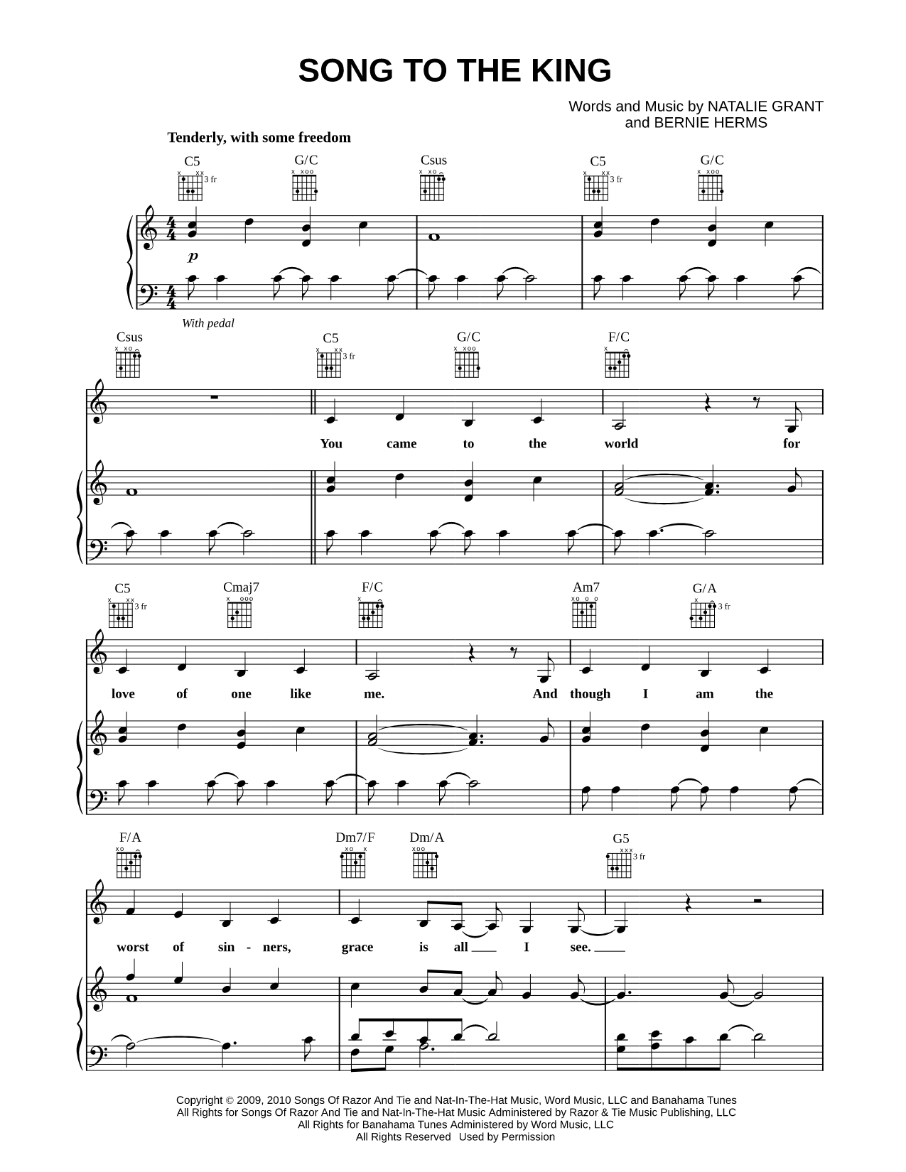 Song To the King