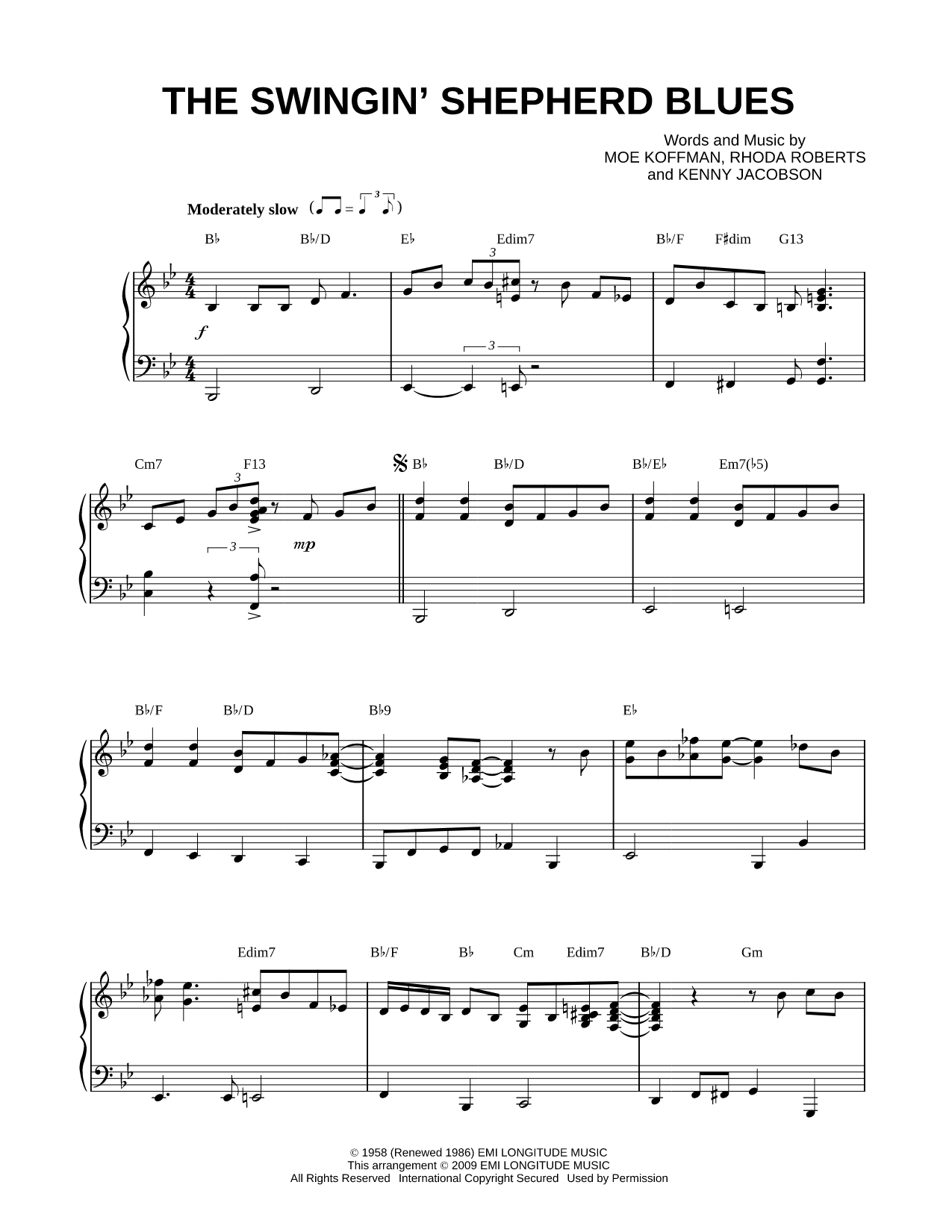 The Swingin' Shepherd Blues