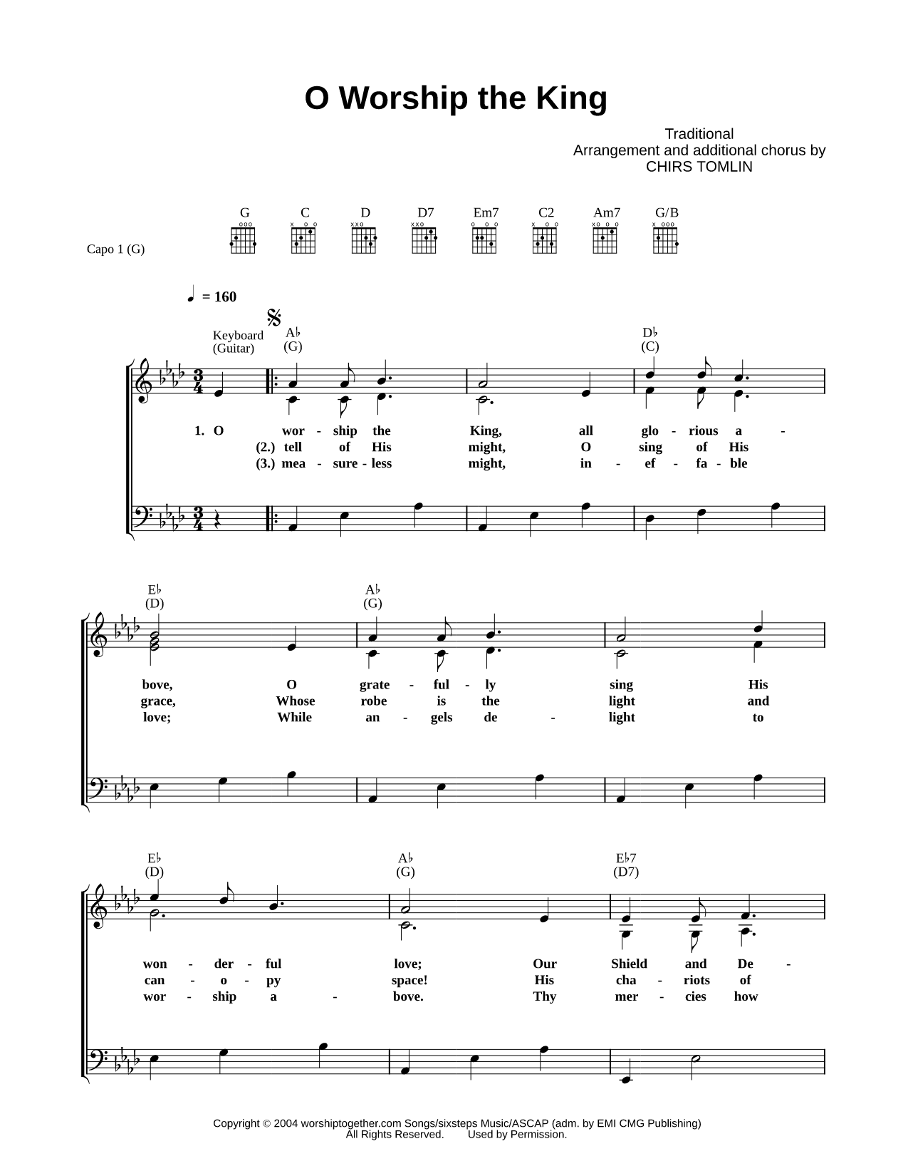 O Worship the King