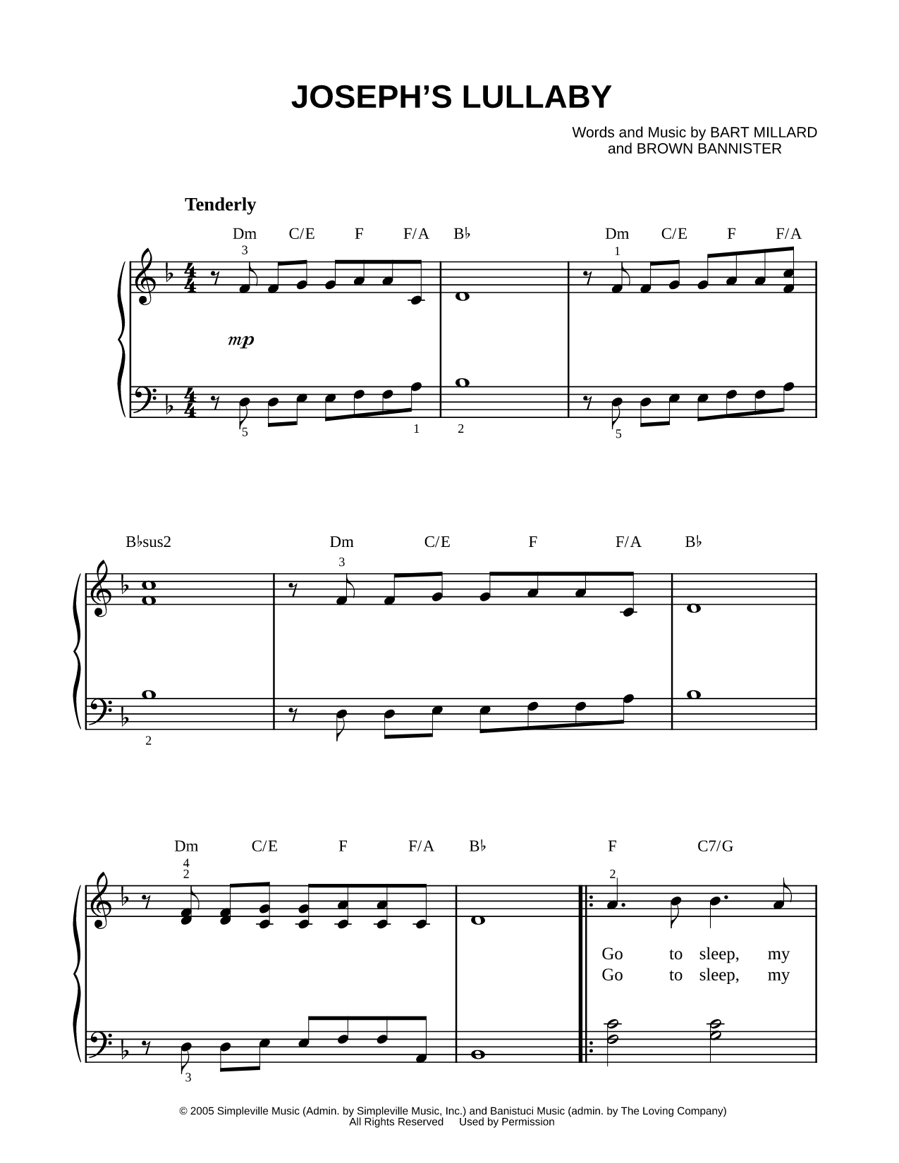 Joseph's Lullaby