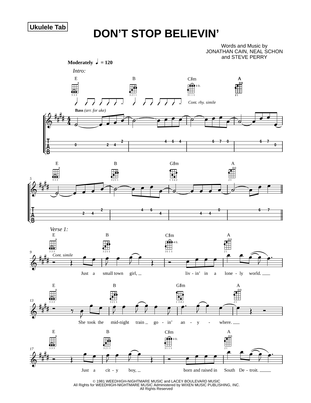 Don't Stop Believin'