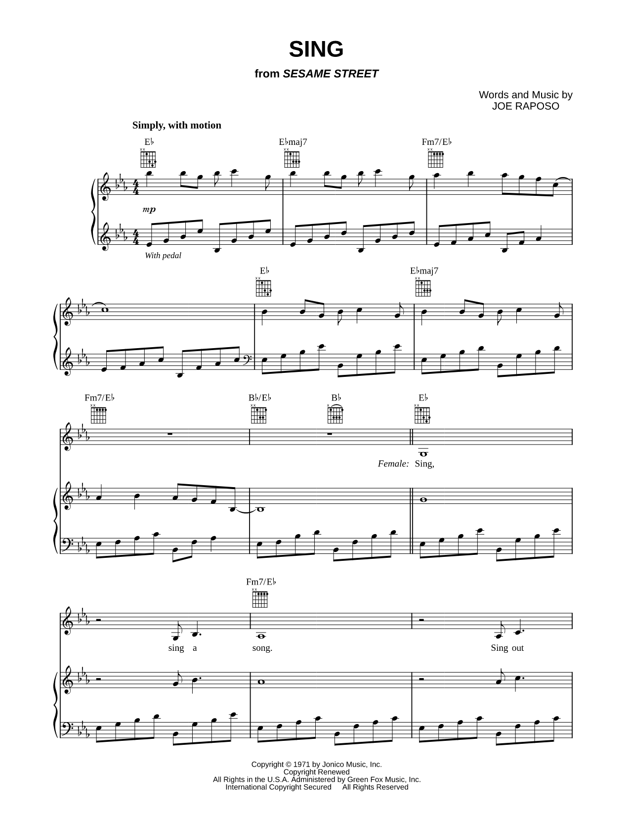 Sing