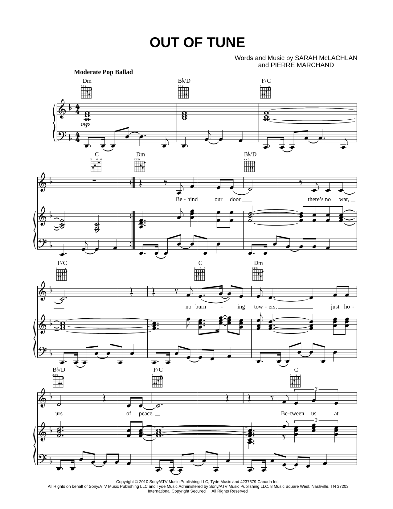 Out of Tune