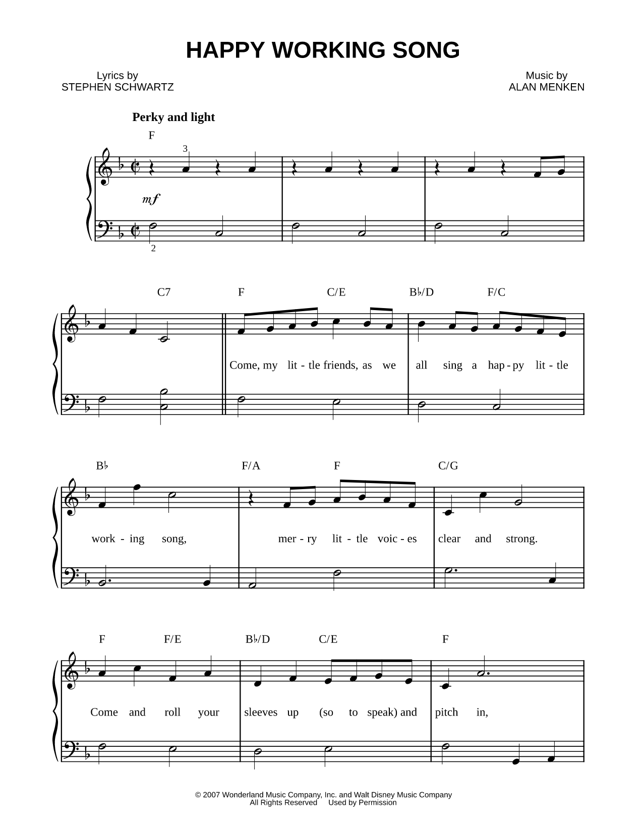 Happy Working Song